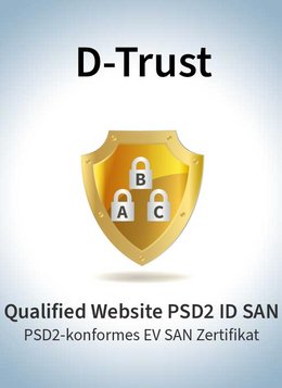 D-Trust Qualified Website PSD2 ID SAN
