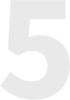 5 – PSW GROUP Die Zahl 5 in hellgrauer Schrift.