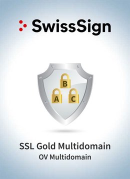 SwissSign SSL Gold Multidomain, 6-10 Domains