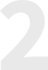 2 – PSW GROUP Die Zahl 2 in hellgrauer Schrift.