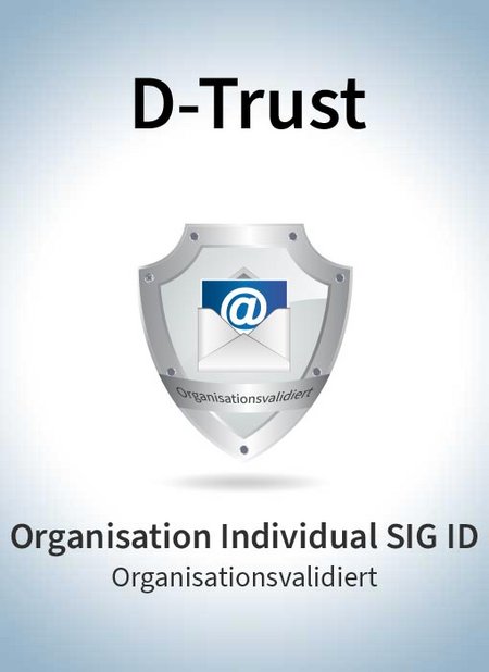 D-Trust S/MIME Organisation Individual SIG ID