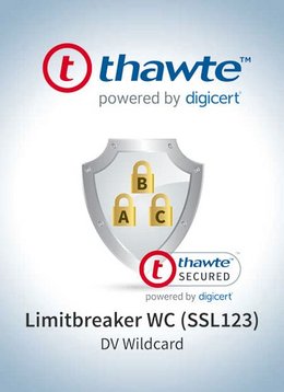 Thawte Limitbreaker Wildcard (SSL123)