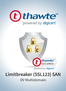 Thawte Limitbreaker (SSL123) SAN