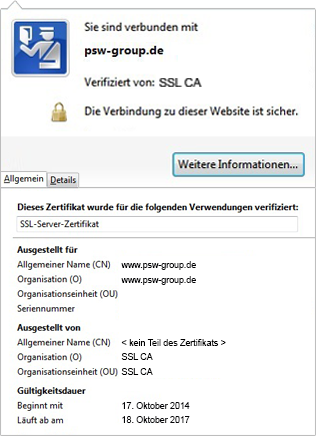 Domainvalidierte SSL-Zertifikate Domainvalidierte SSL-Zertifikate